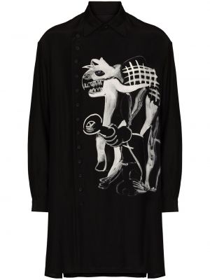 Camisa Yohji Yamamoto negro