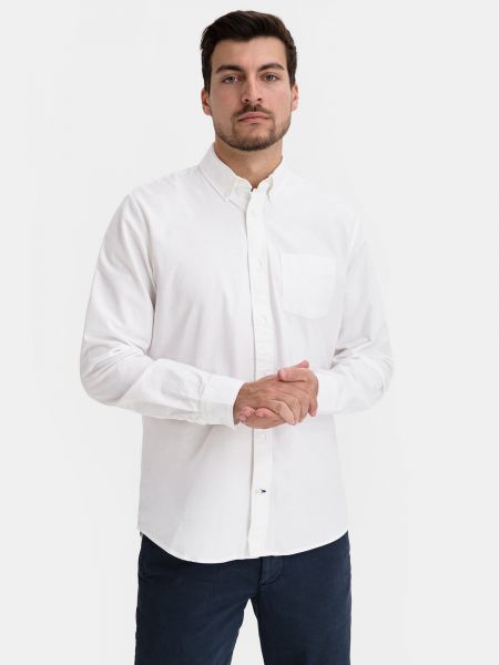 Μακρύ πουκάμισο Gap λευκό