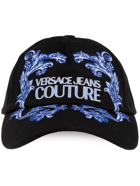Raštuotas kepurė su snapeliu Versace Jeans Couture