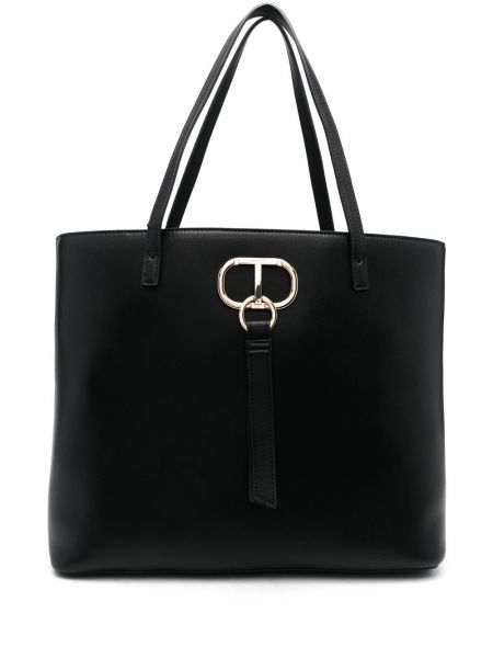 Shoppingbag Twinset svart