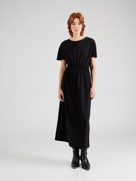 Šaty s elastickým pásom Selected Femme čierna