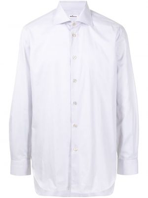 Camisa con botones Kiton blanco