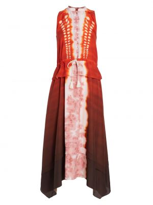 Асимметричное платье миди с градиентом Altuzarra