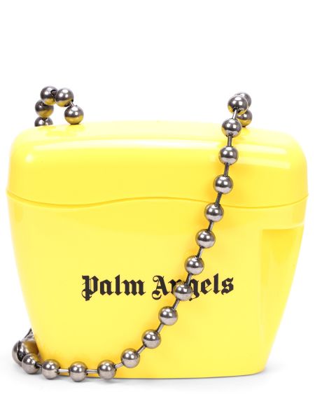 Желтая сумка Palm Angels