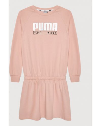 Puma Hétköznapi ruha Alpha 583306 Rózsaszín Regular Fit