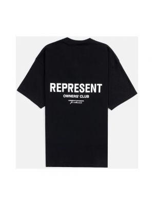 Koszulka z nadrukiem Represent czarna