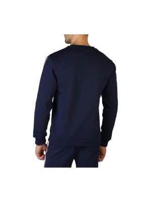 Sweter z okrągłym dekoltem Moschino niebieski