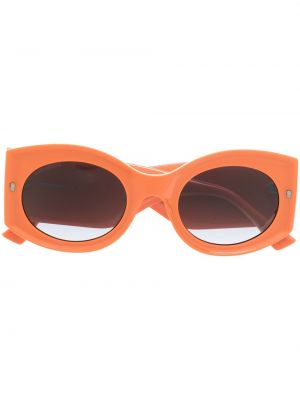 Okrągłe okulary przeciwsłoneczne Dsquared2 Eyewear - pomarańczowy