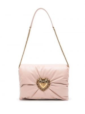 Кожени чанта за ръка Dolce & Gabbana