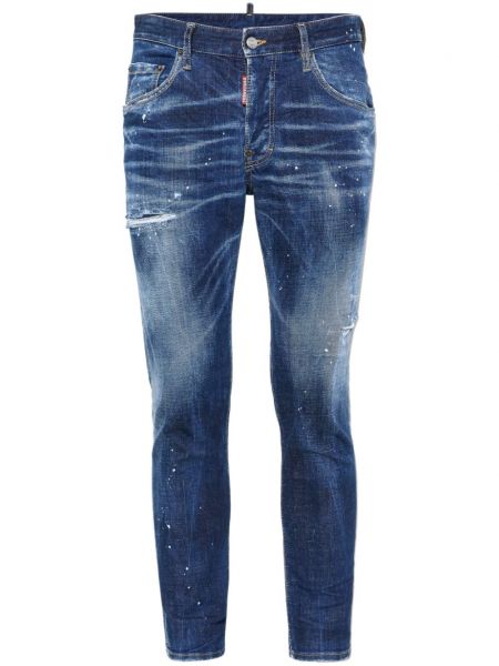 Skinny jeans Dsquared2 blå