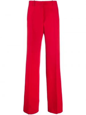 Rovné kalhoty relaxed fit Valentino červené