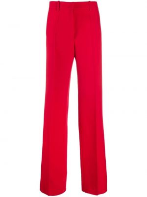 Pantaloni dritti baggy Valentino Garavani rosso