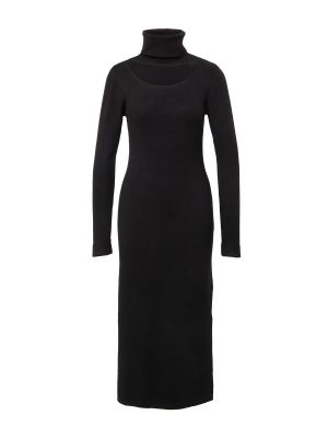 Pletena pletena haljina Haily´s crna