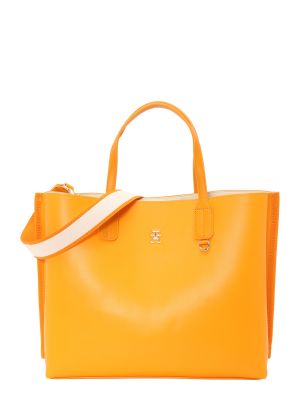 Shopper rankinė Tommy Hilfiger oranžinė
