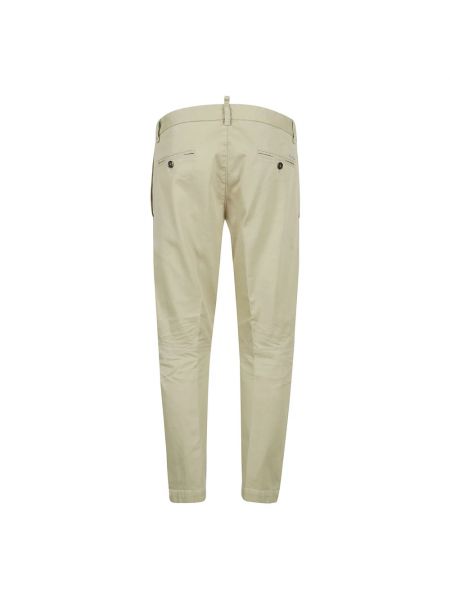Pantalones slim fit Dsquared2 beige