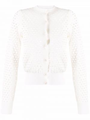 Mesh strikkegenser Stella Mccartney hvit