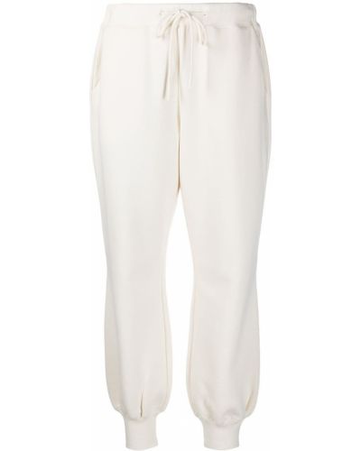Pantalones de chándal con cordones Zimmermann blanco