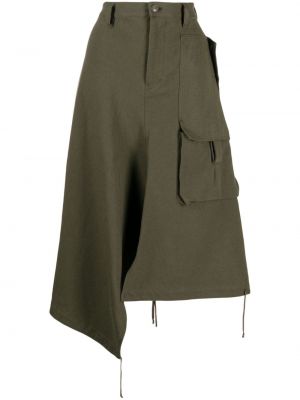 Asymetrická midi sukňa Yohji Yamamoto