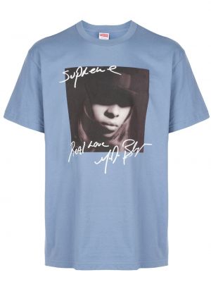 T-shirt Supreme blu