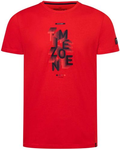 Camicia Timezone, rosso