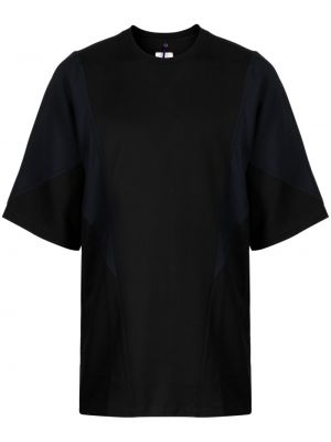 T-shirt con scollo tondo Oamc nero