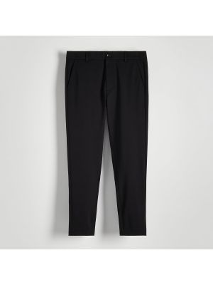 Pantaloni slim fit Reserved negru