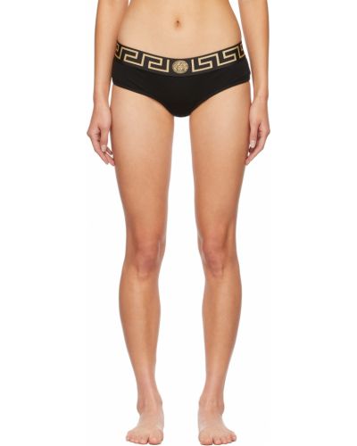 Stringi Versace Underwear, сzarny