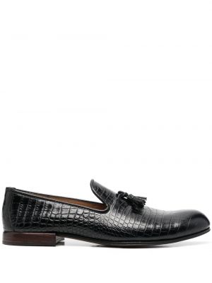 Skinn loafers Tom Ford svart