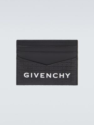 Δερμάτινος πορτοφόλι Givenchy μαύρο