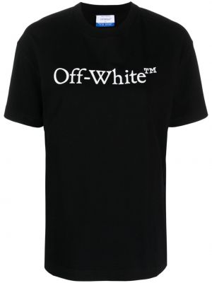 Βαμβακερή μπλούζα με σχέδιο Off-white
