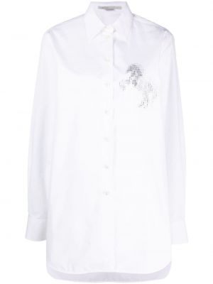Křišťálová košile Stella Mccartney bílá
