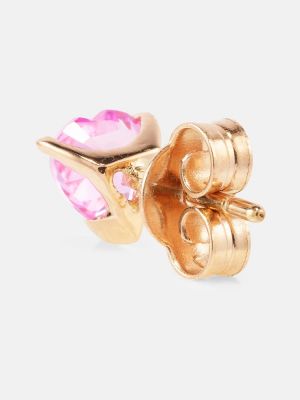 Σκουλαρίκια από ροζ χρυσό Roxanne First