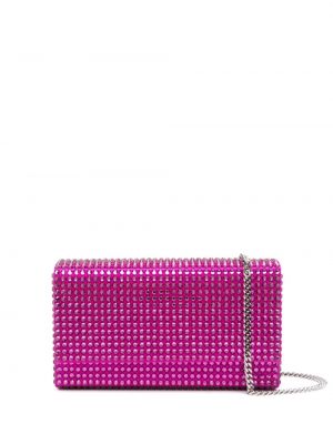 Чанта тип „портмоне“ Amina Muaddi розово
