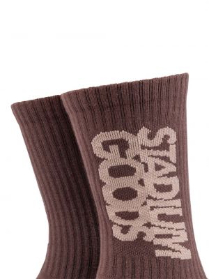 Socken mit print Stadium Goods® braun
