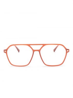 Színátmenetes szemüveg Mykita narancsszínű