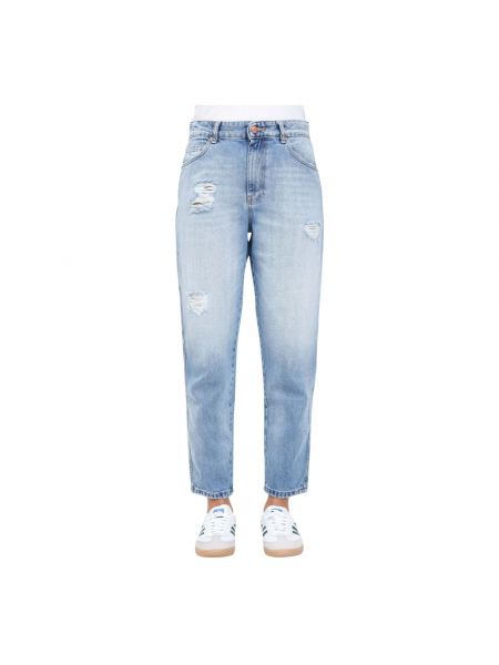 Niebieskie jeansy relaxed fit Vicolo