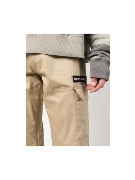Pantalones slim fit Daily Paper beige