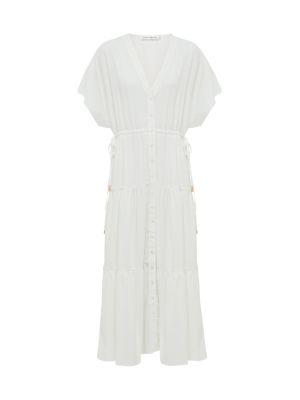 Μάξι φόρεμα The Fated λευκό