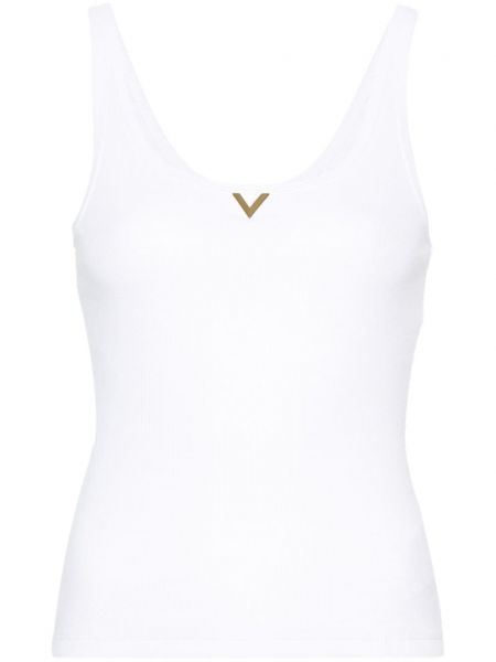 Tanktop Valentino Garavani hvid