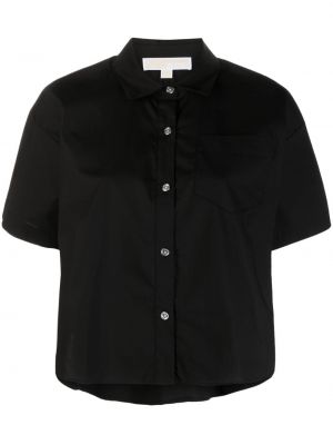 Chemise en coton à imprimé à imprimé Michael Michael Kors noir