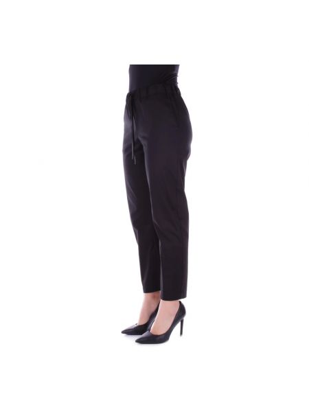 Spodnie slim fit Semicouture czarne