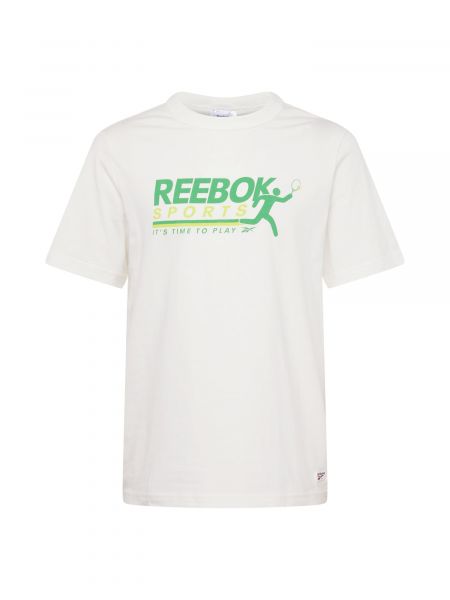 T-shirt sportive in maglia Reebok