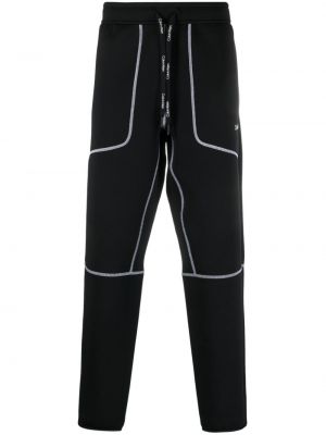 Pantaloni sport cu imagine Calvin Klein negru
