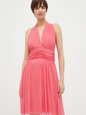Sukienka mini Artigli różowa
