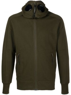 Fleece hoodie aus baumwoll C.p. Company