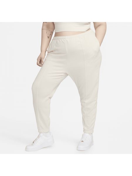 Pantalon taille haute slim Nike marron