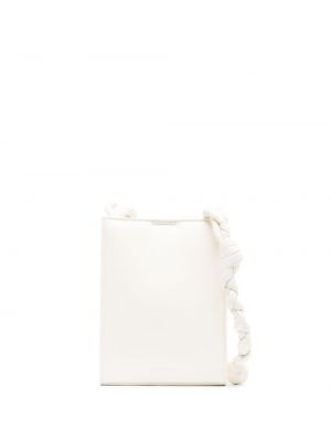 Borsa a spalla Jil Sander bianco