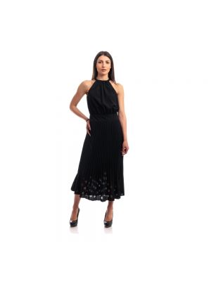 Sukienka długa Boutique Moschino czarna