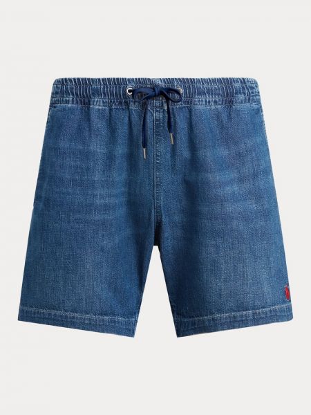 Szorty jeansowe Polo Ralph Lauren niebieskie