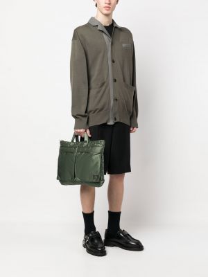 Shopper avec poches Porter-yoshida & Co. vert